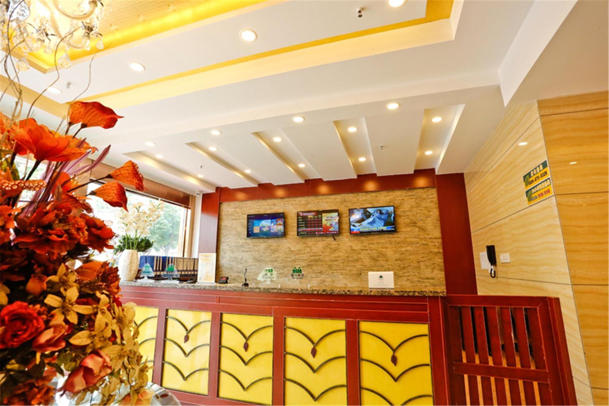 Greentree Inn Liaoning Dalian Development Zone Jinma Road Pedestrian Street Express Hotel Εξωτερικό φωτογραφία