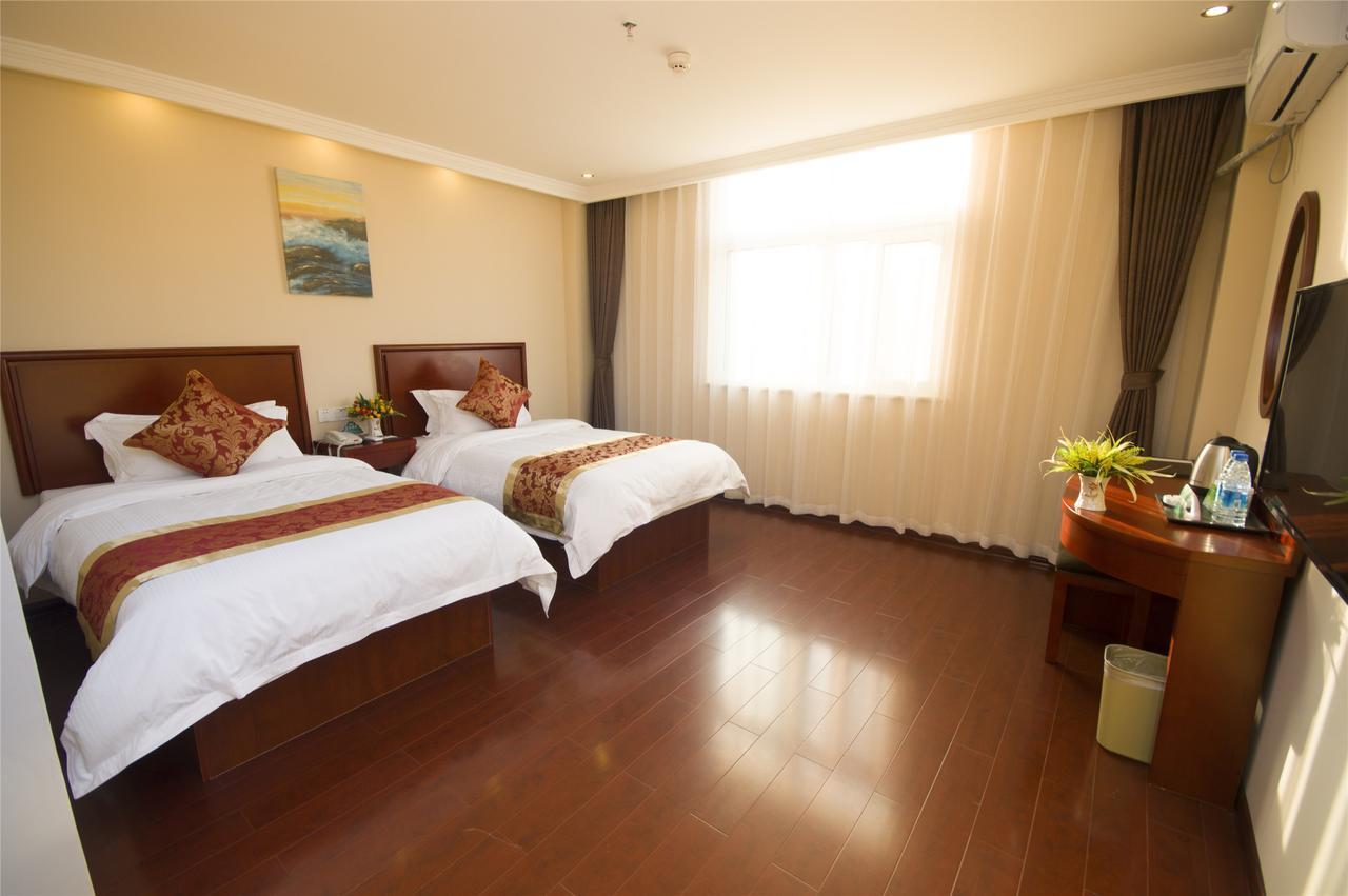 Greentree Inn Liaoning Dalian Development Zone Jinma Road Pedestrian Street Express Hotel Εξωτερικό φωτογραφία